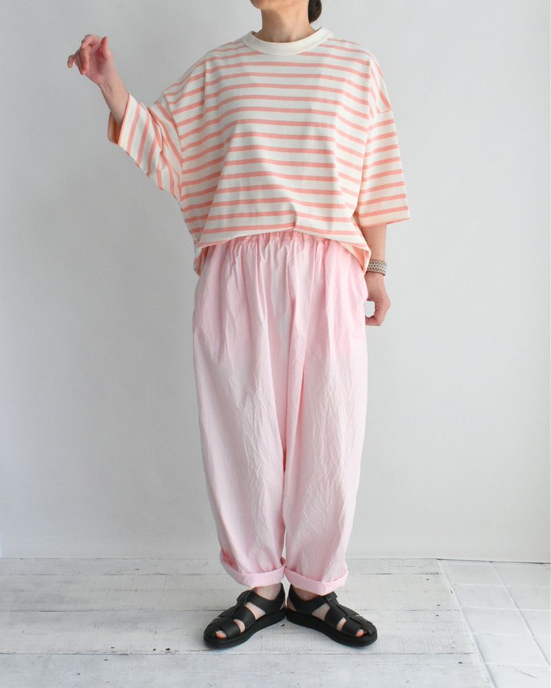 コーマブロード スローパンツ Pink