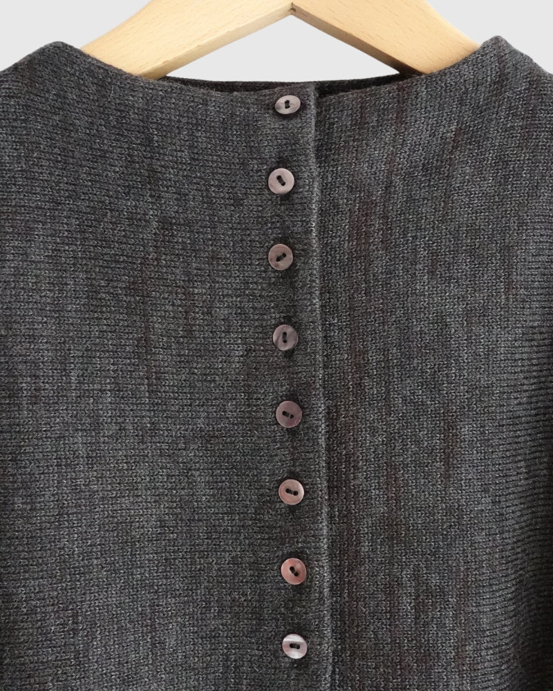 ボトルネックボイルニット Brown