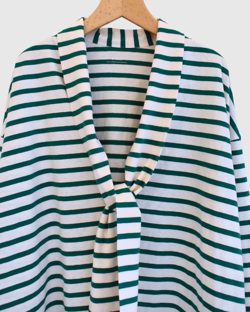 taco cotton ボーダータイ Pink/Green