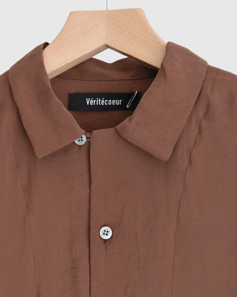 オーバーシャツ Brown