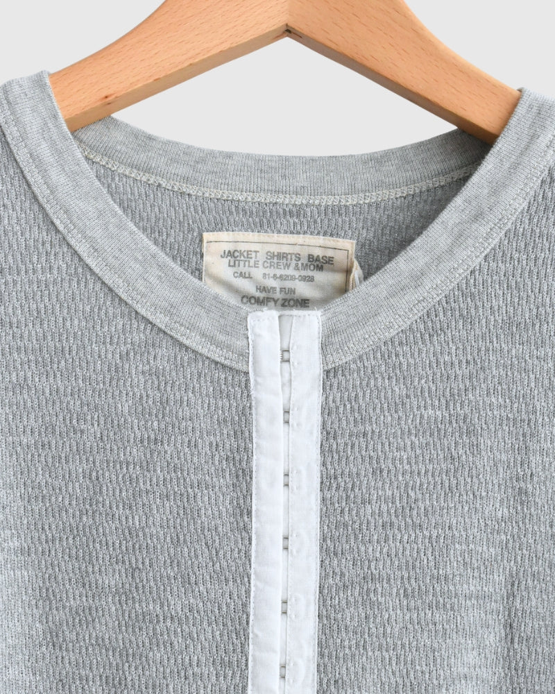 ラメサーマル リメイクカーディガン Gray