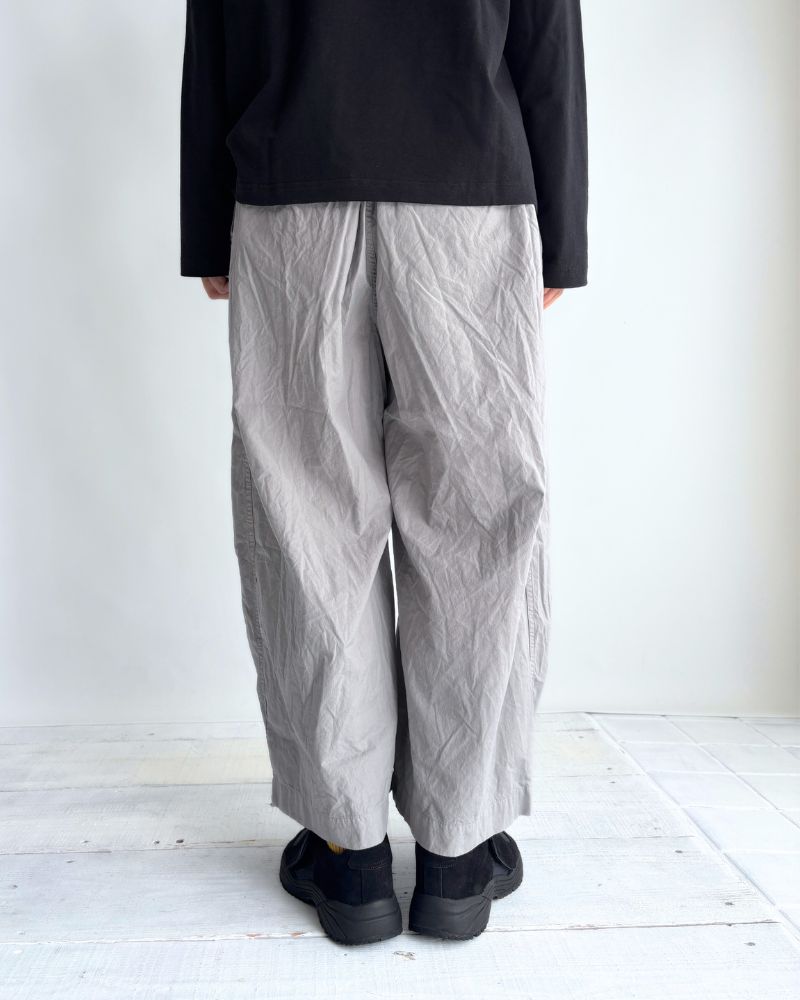 コットンシルクパンツ Gray