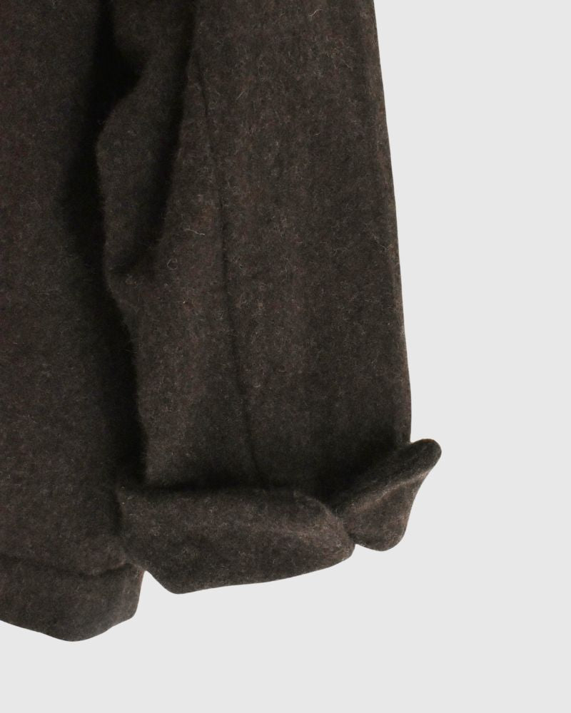 ウールテーラードジャケット Brown