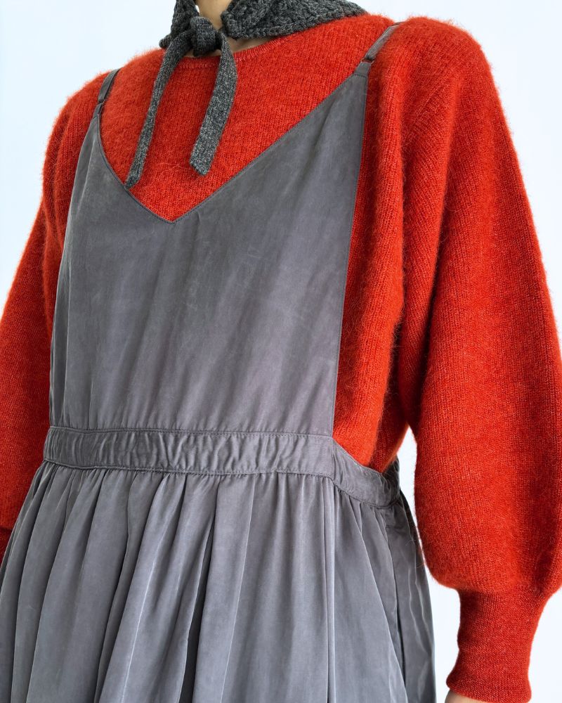 キュリアスキャミソールワンピース Charcoal