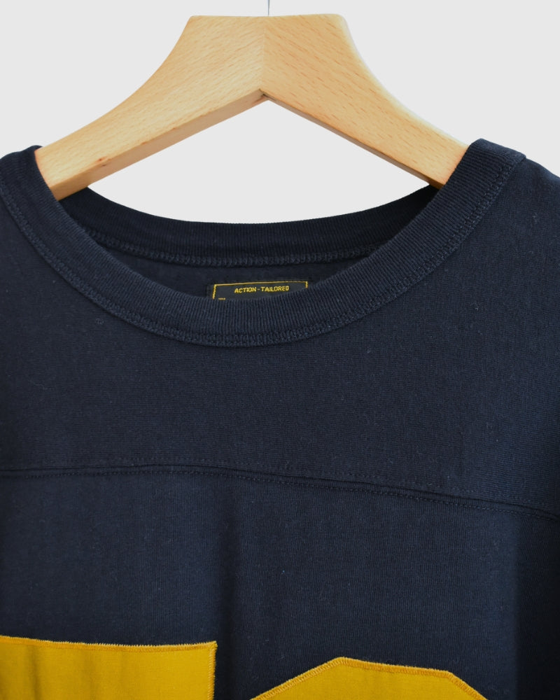 ナンバリング ワイドTシャツ Navy