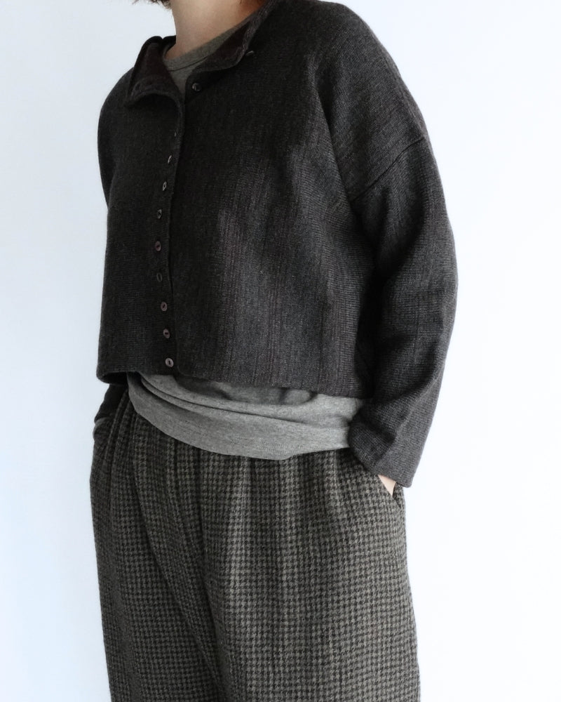ヤク クルーネックプルオーバー Gray