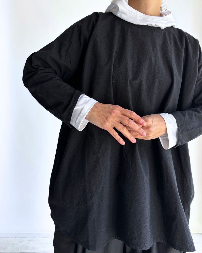 プレーンチュニック Black