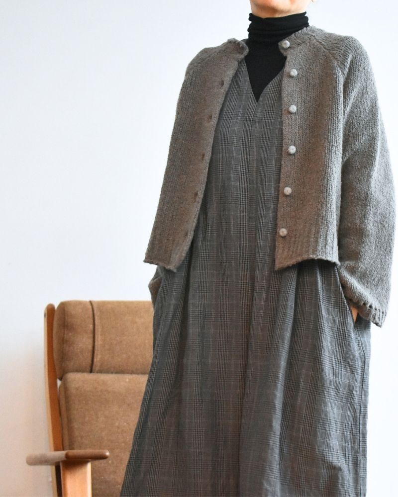 【予約】 F/W RS 027 ラグランニットカーディガン（10月初旬 - 10月中旬）