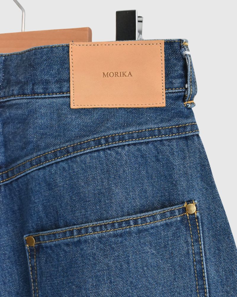 13ozムラ糸 バギーデニムパンツ VintageWash
