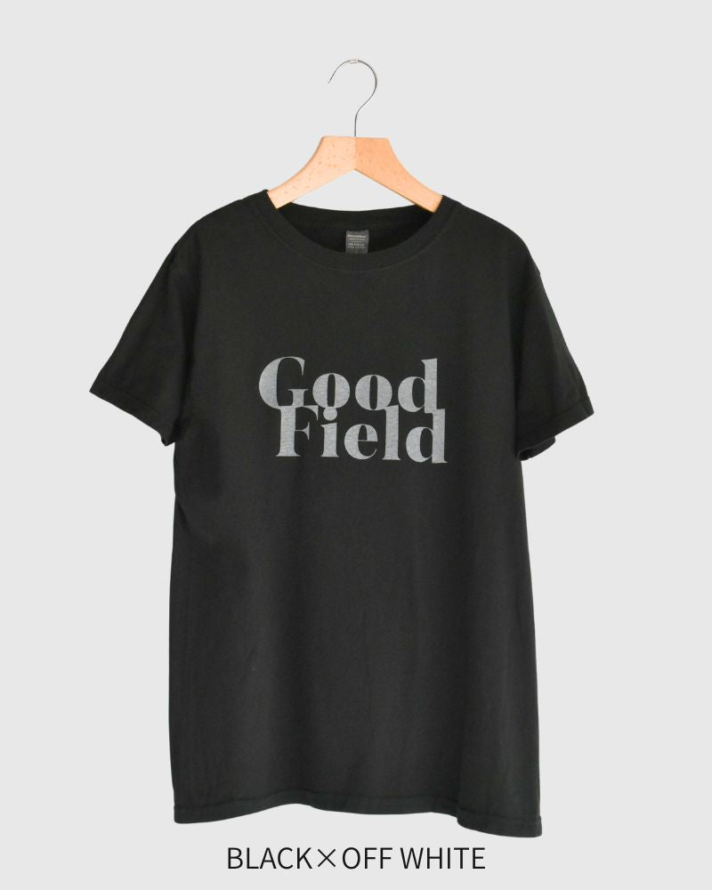 "DIAGONAL GFIELD" 4.4oz CREW-NECK S/SL T-SHIRT