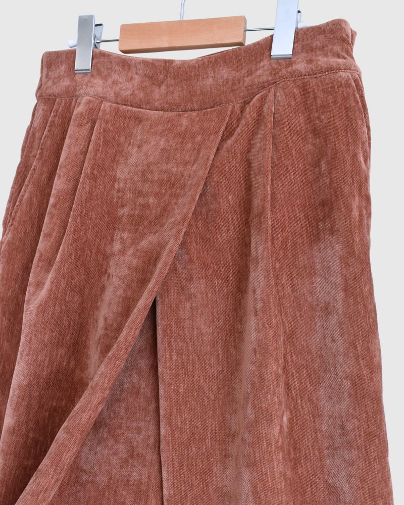 タックデザインスカート'YELL' Teracotta