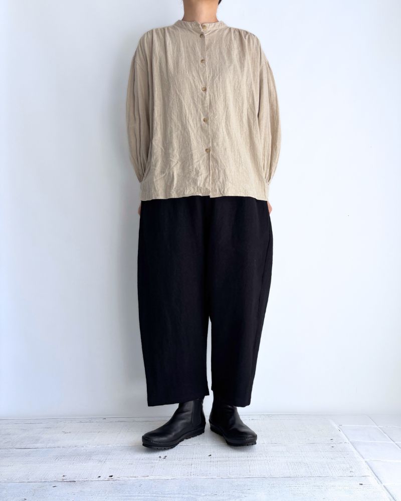 ウールパンツ Black