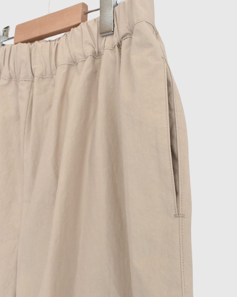 リラックスコットンワイドパンツ Beige
