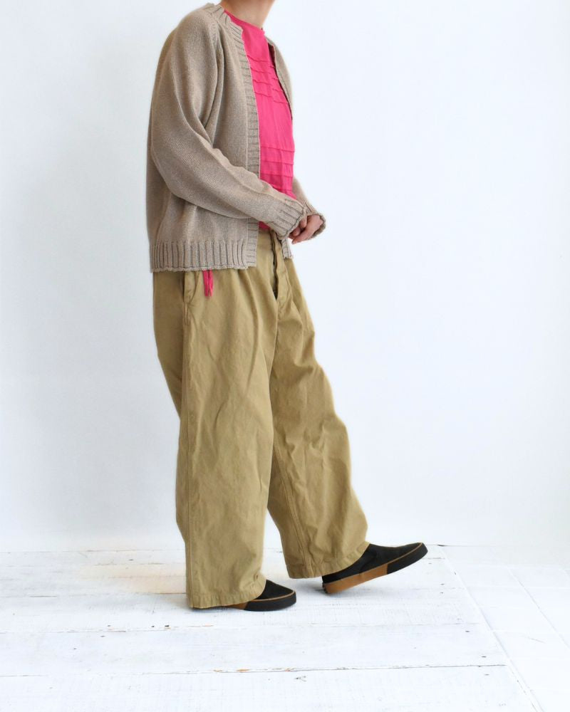 ラグランスリーブカーディガン Beige