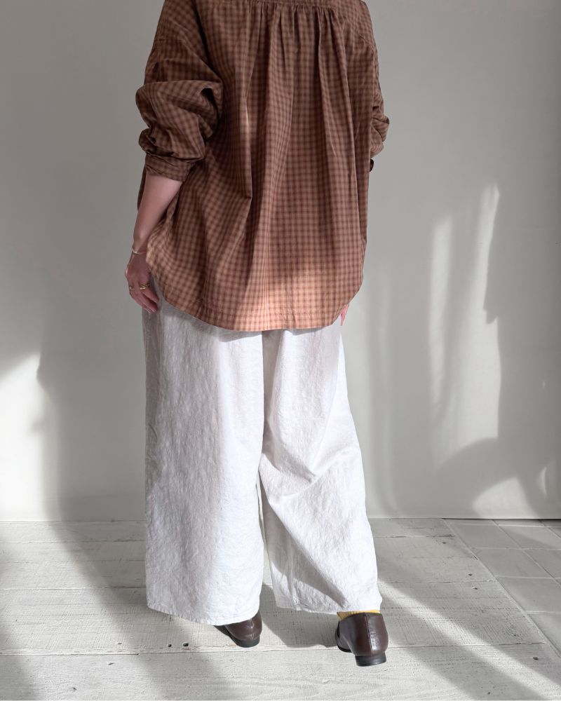 【予約】 F/W G 1223 アンティークジャガードワイドパンツ（8月末 - 9月初旬）