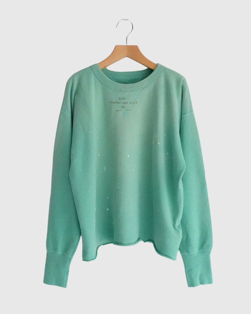 ビンテージウラケダブルガゼットプルオーバー LightGreen