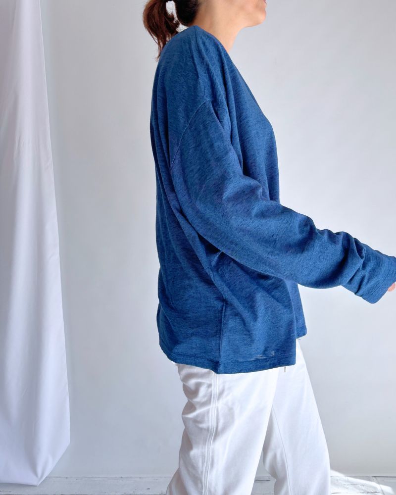 ジャージー ルーズプルオーバー