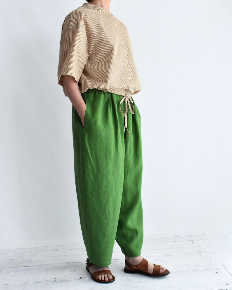 エッグパンツ（LINEN/RAMY） Green