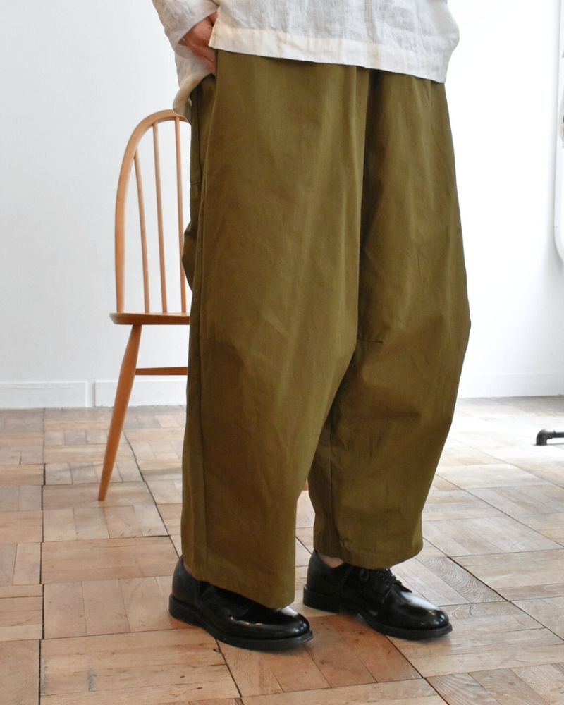 【予約】MS/F LA491 ハイカウントツイルニーダーツパンツ（8月初旬 - 8月中旬）