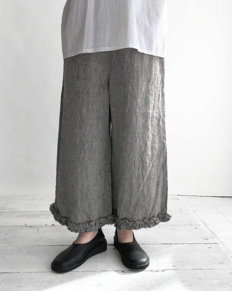 【予約】S/S LA453 LINEN CHAMBRAY SUZANNE PANTS（3月中旬 – 3月末）