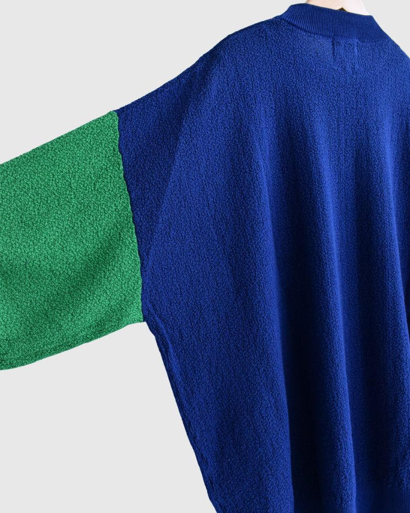 リンクス ニットトップ 'JAQ2' Blue