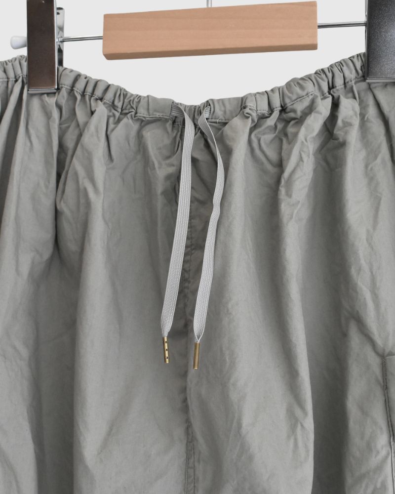 タイプライターコットンパンツ Gray