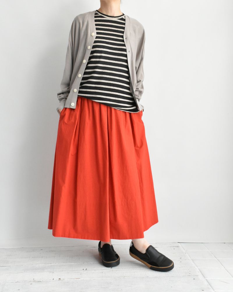 ボーダータンクトップ Black/Natural