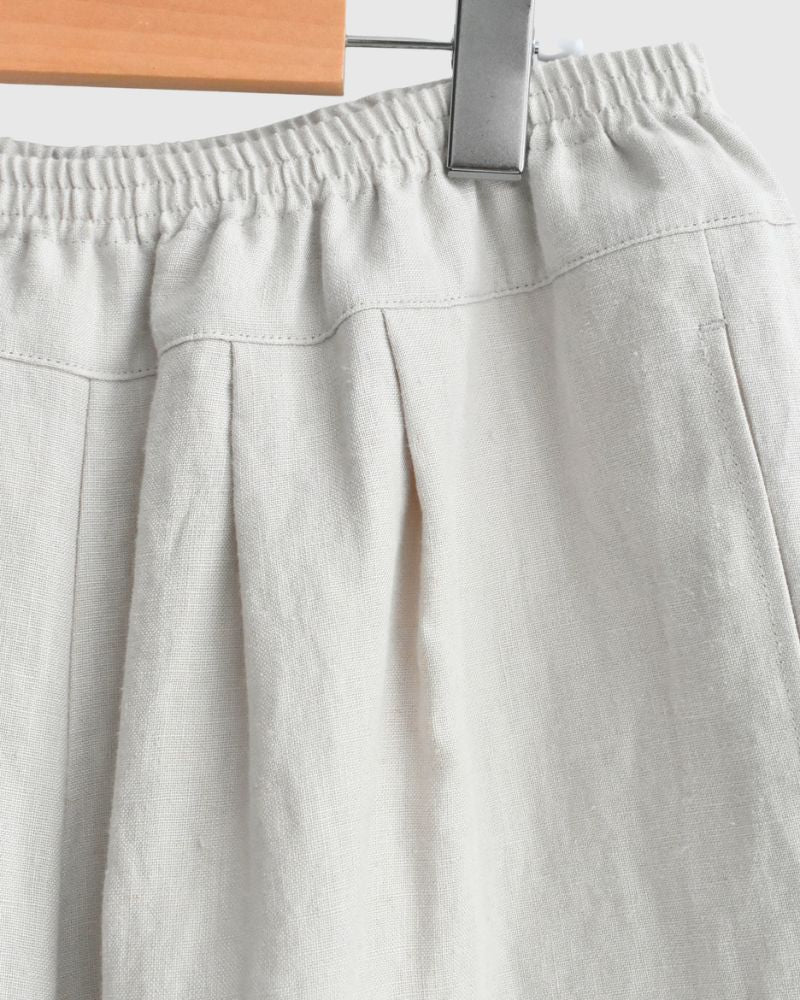 エッグパンツ（LINEN） IceGray