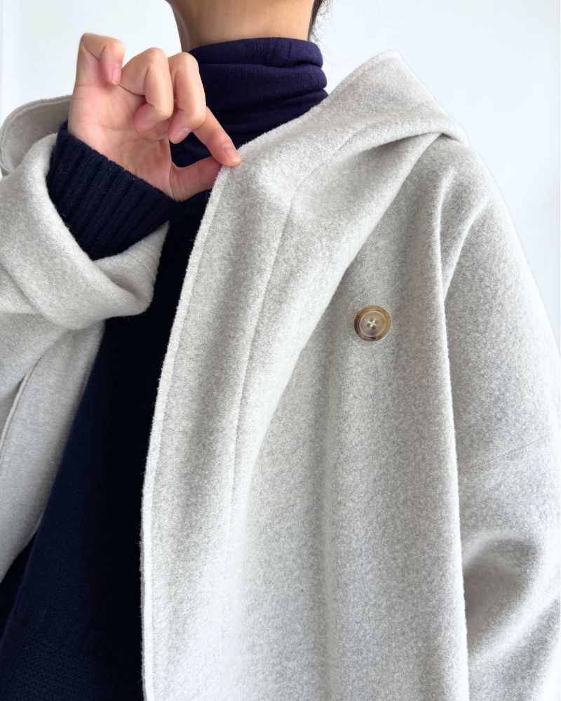 フェルトフードコート OffWhite