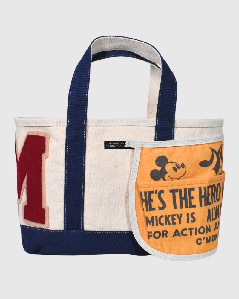 MICKEY トートバッグ Navy