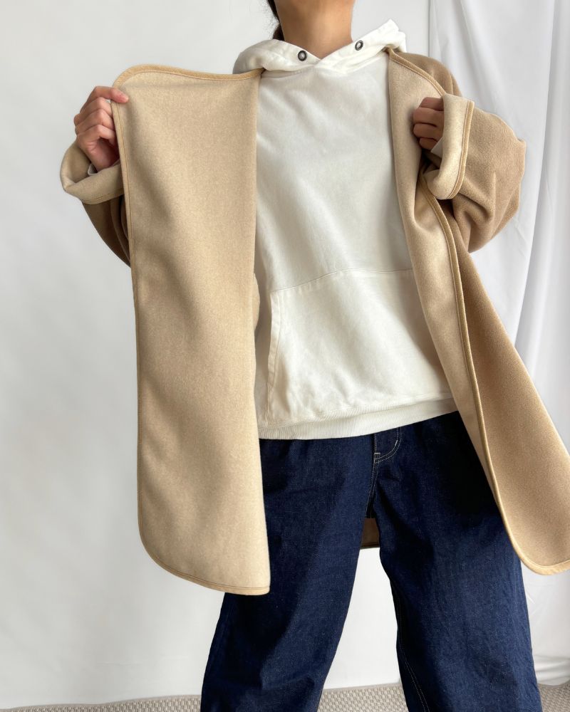 4WAY REVERSIBLE COAT 'KALIE' Beige