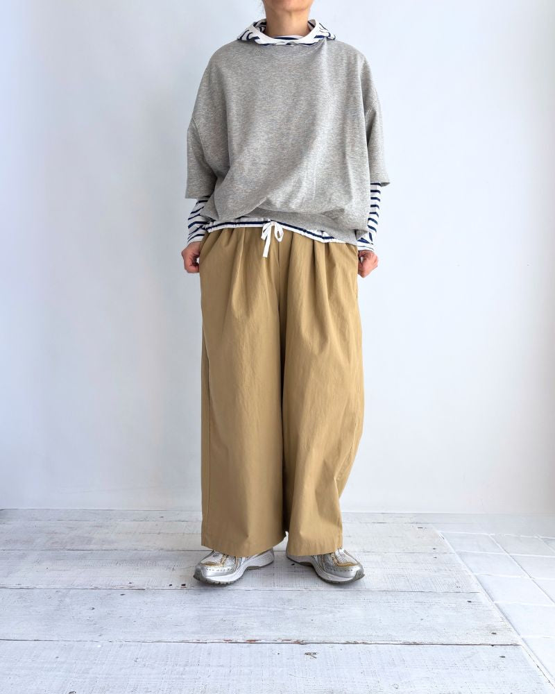 スウェットコクーンベスト TopGray