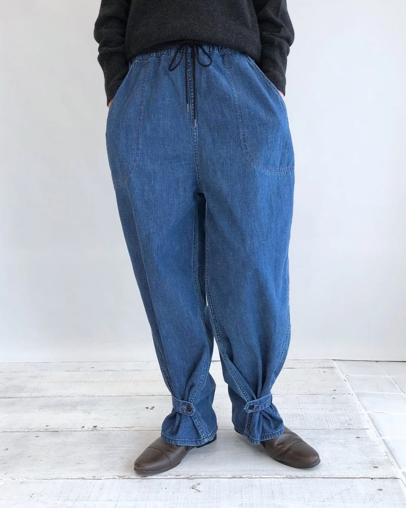 【sale】ワークデニムイージーランチPN Navy