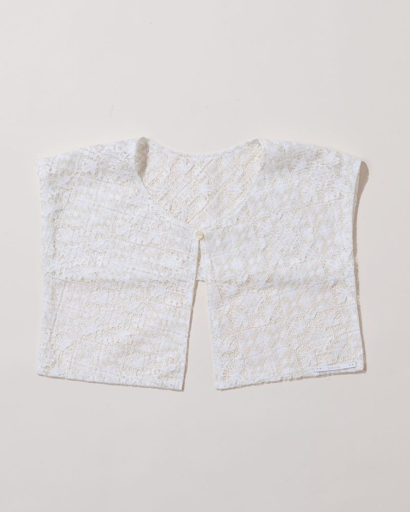 【予約】S/S TT193 後で着れる レースの付け襟（4月）