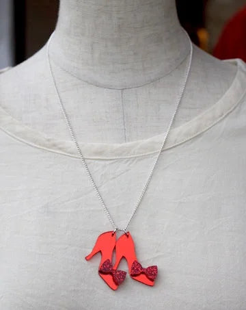 RUBY SLIPPERS NECKLACE