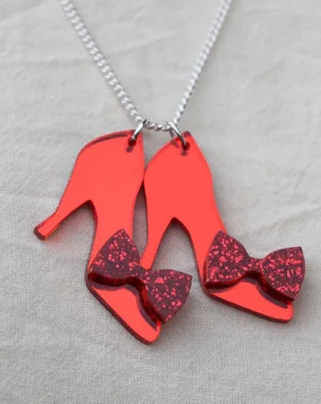 RUBY SLIPPERS NECKLACE