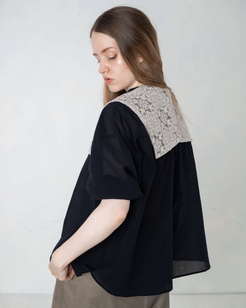 【予約】S/S TT193 後で着れる レースの付け襟（4月）