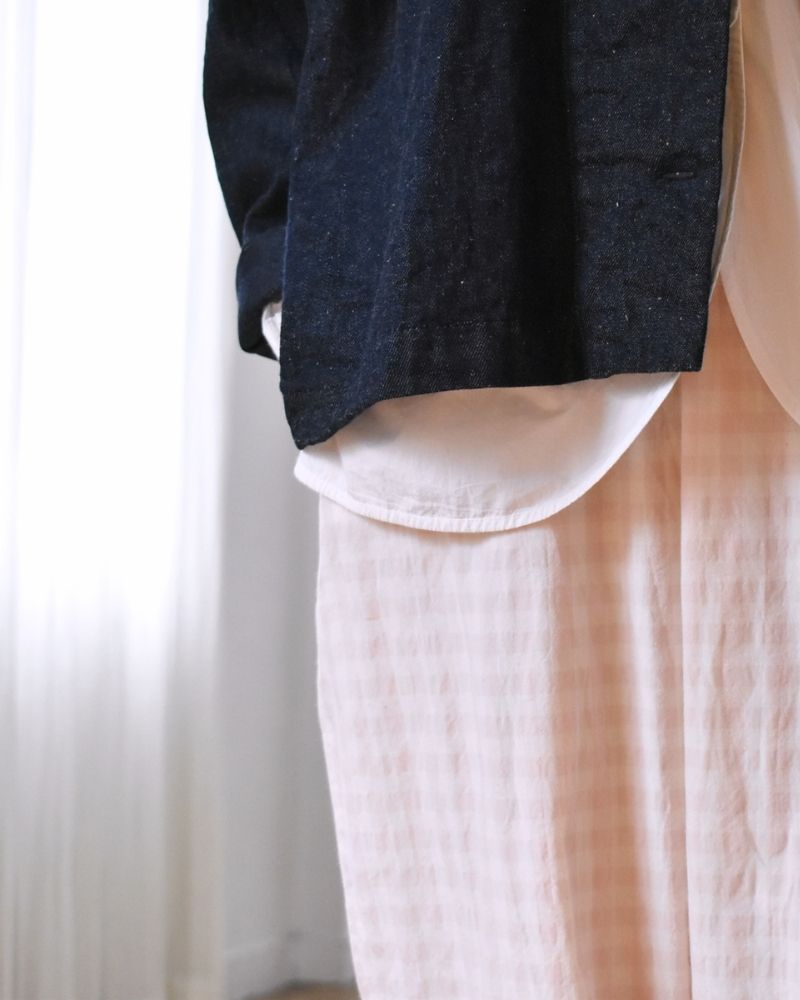【予約】 F/W G 1229 ギンガムキュリアスパンツ（9月中旬 - 9月末）