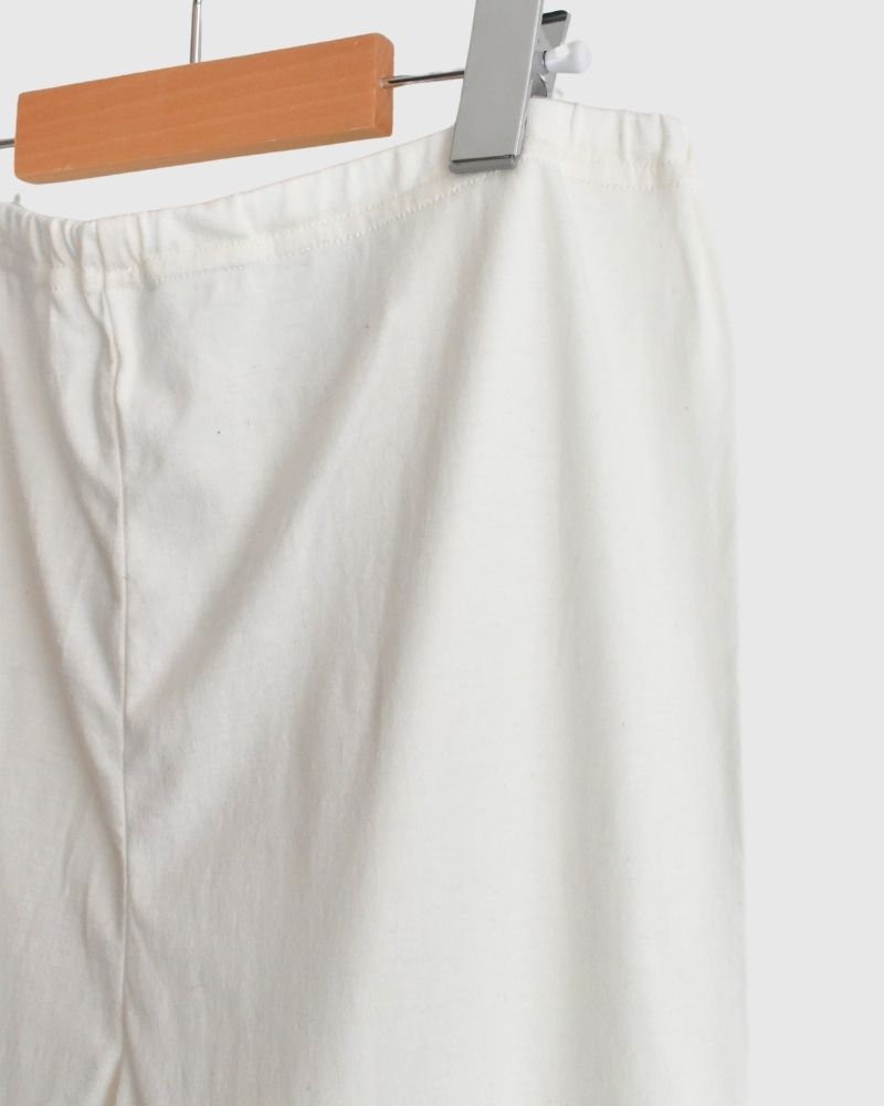 【sale】シルカシ天竺レギンス White