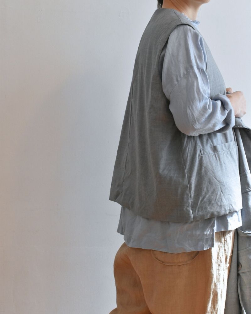 【予約】MS/F LA498 アーバンアンクルジレ（9月初旬 - 9月中旬）