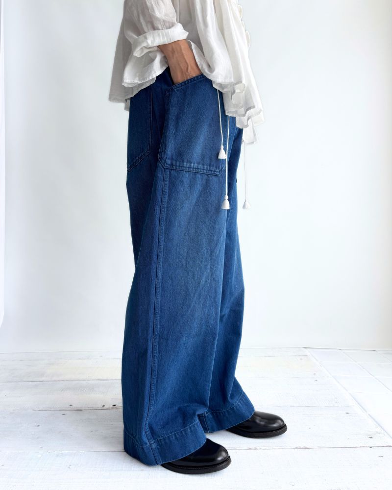 デニムユーティリティーパンツ BlueIndigo