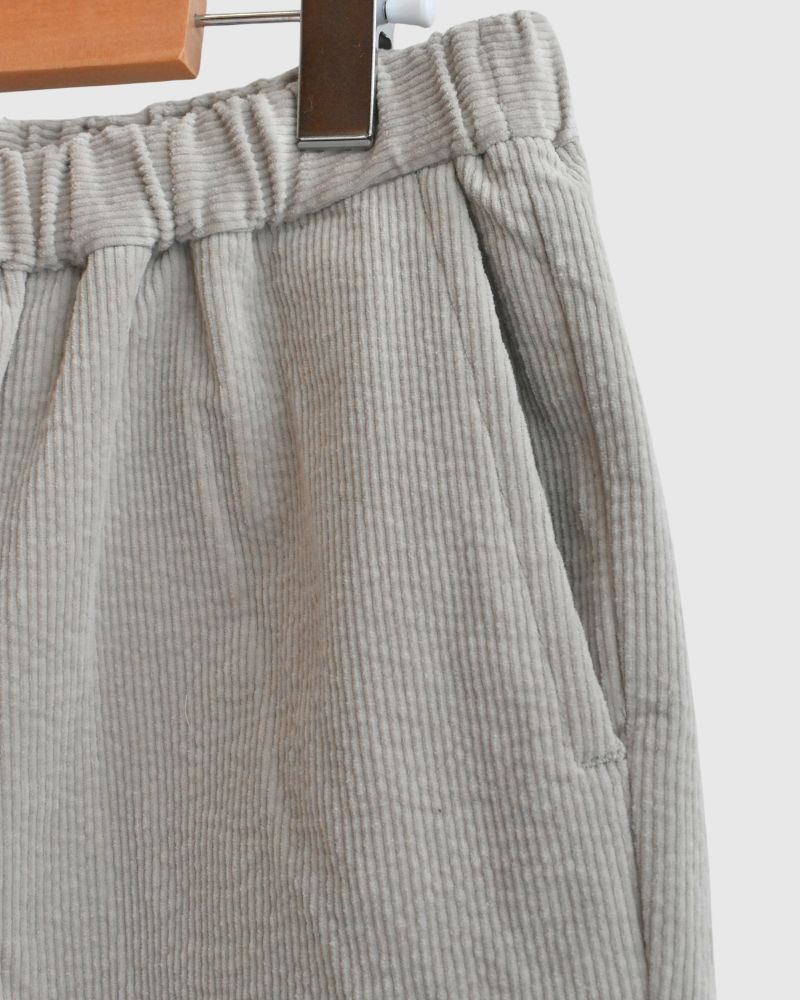 11WALE CORDUROY EASY TAPERED PANTS Beige