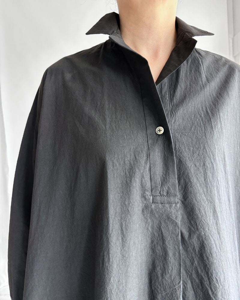 スキッパーフレアドレス Black