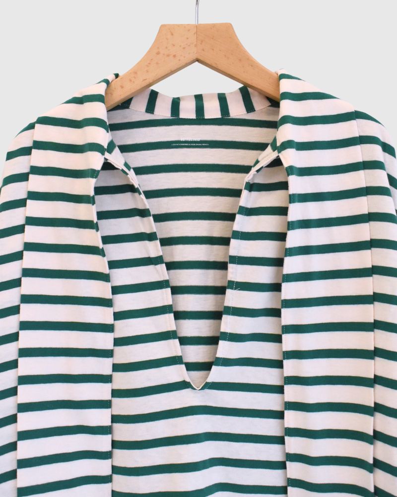 taco cotton ボーダータイ Pink/Green