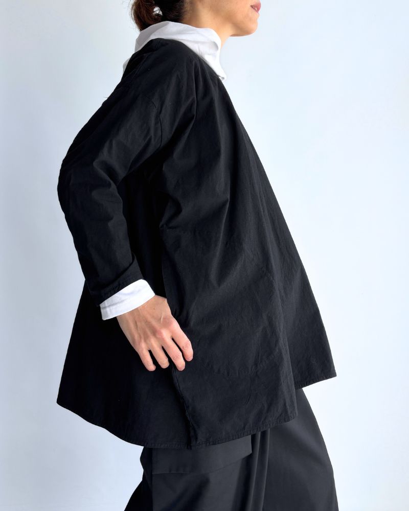 プレーンチュニック Black