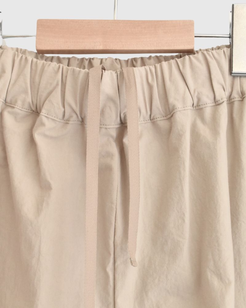 リラックスコットンワイドパンツ Beige