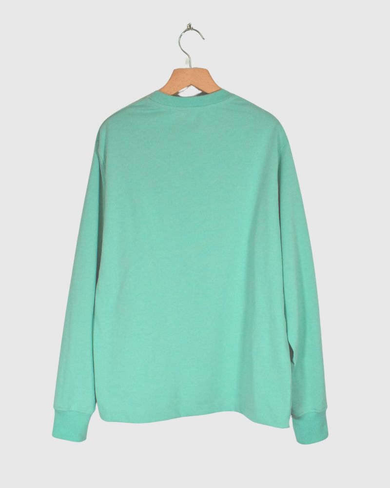 テンジククルーネックL/S TEE Mint