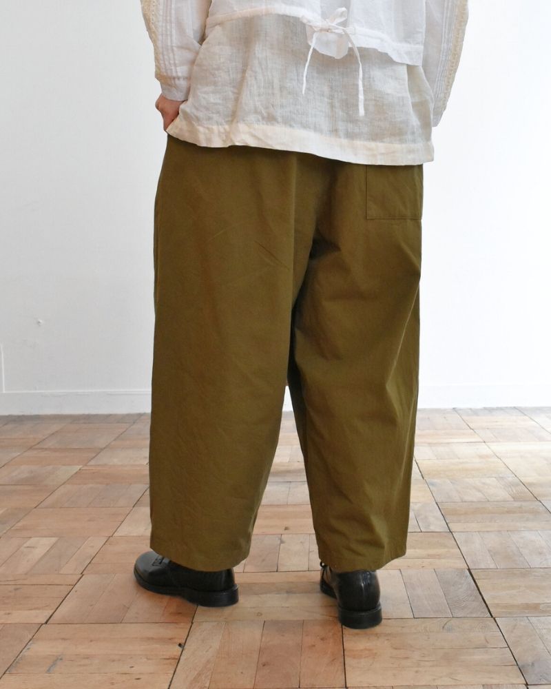 【予約】MS/F LA491 ハイカウントツイルニーダーツパンツ（8月初旬 - 8月中旬）