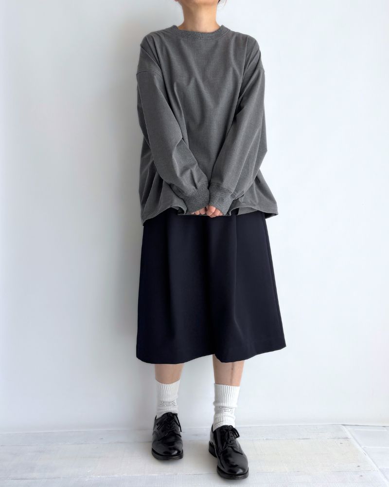 ユニセックスドローストリングプルオーバー Gray