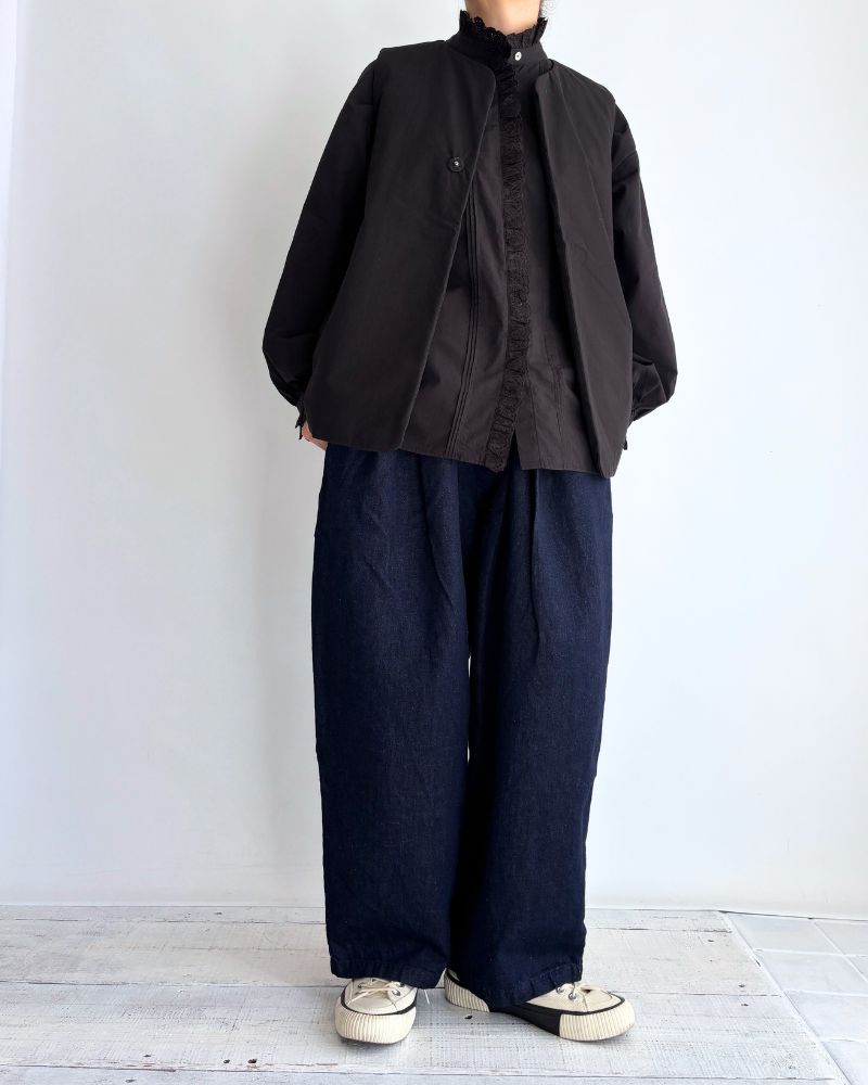 ヴィンテージレースブラウス Black